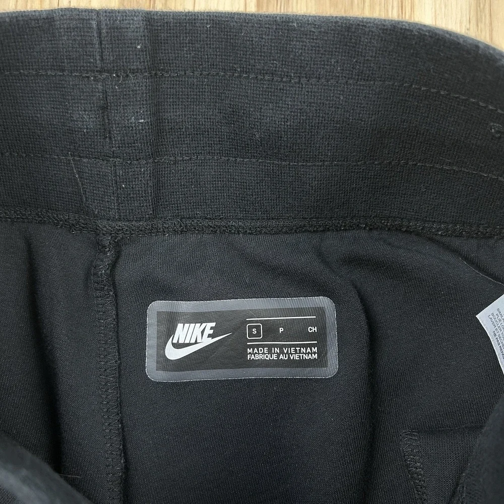 Nike Tech Fleece Pants Womens Black Joggers Sweatpants CW4294-010 Authentic Zip